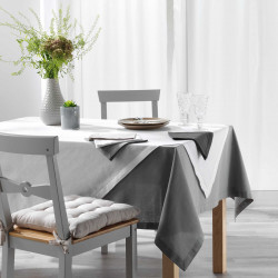 SERV TABLE CHARLINE GRIS X3 40 x 40 CM C