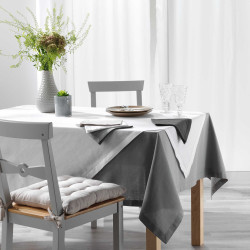 SERVIETTE DE TABLE CHARLINE BLANC X3 40x40cm
