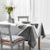 SERVIETTE DE TABLE CHARLINE BLANC X3 40x40cm