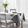 NAPPE CHARLINE GRIS RECT 140 x 240 CM CO