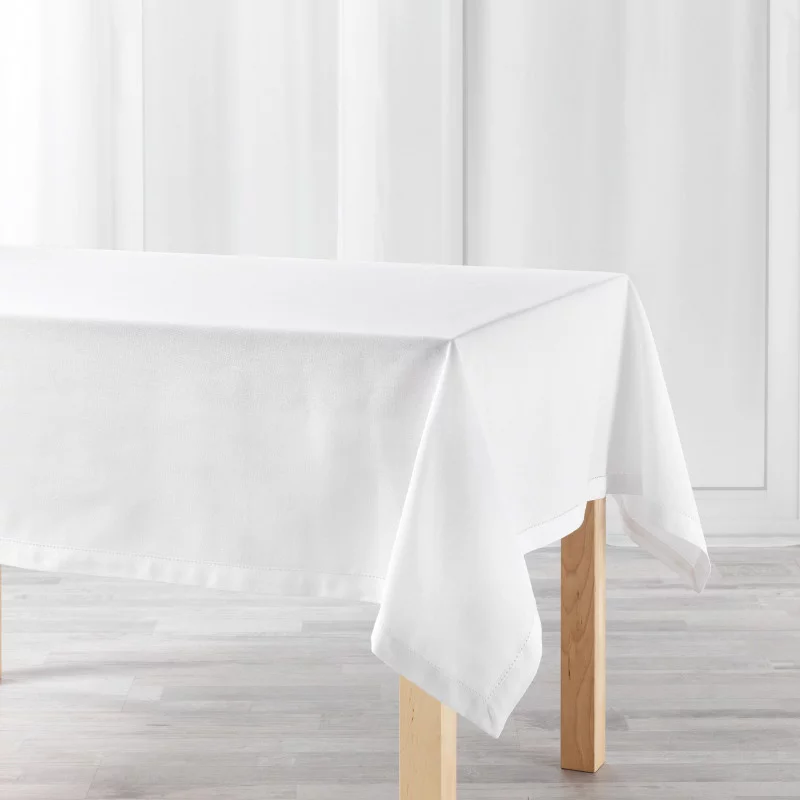NAPPE CHARLINE BLANC RECT 140 x 240 CM C