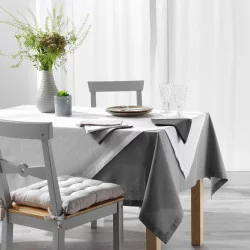 NAPPE CHARLINE BLANC RECT 140 x 240 CM C