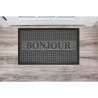 TAPIS D'ENTREE BONJOUR GRIS 45 x 75 CM