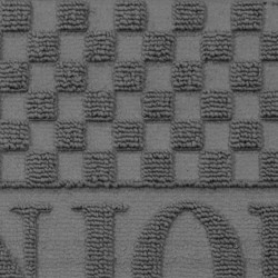TAPIS D'ENTREE BONJOUR GRIS 45 x 75 CM