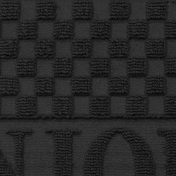 TAPIS D'ENTREE BONJOUR NOIR 45 x 75 CM