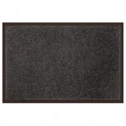 TAPIS TELIO GRIS 40X60CM ANTI-POUSSIE
