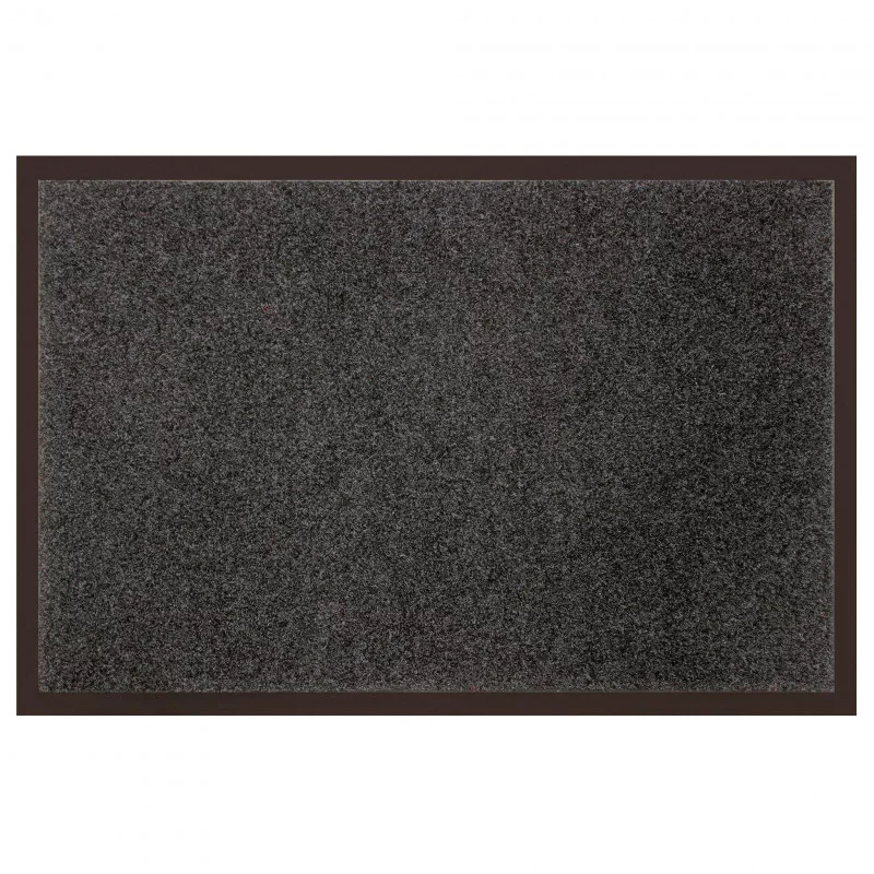 TAPIS TELIO GRIS 40X60CM ANTI-POUSSIE