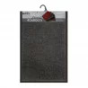 TAPIS TELIO GRIS 40X60CM ANTI-POUSSIE