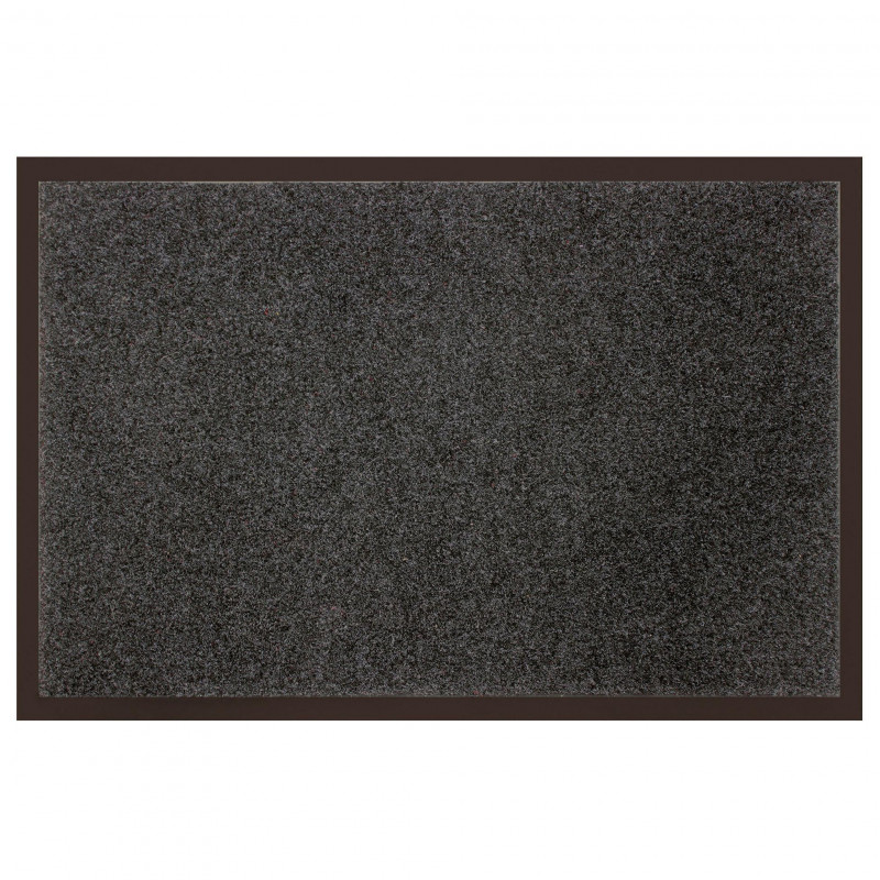 TAPIS TELIO GRIS 80X120CM ANTI-POUSSI