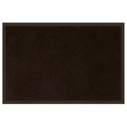 TAPIS TELIO NOIR 80 X 120 CM ANTI-POUSSI