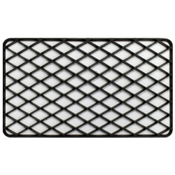 TAPIS GRILLE NOIR 34 x 58 CM PVC