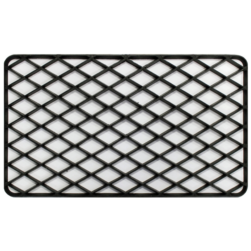 TAPIS GRILLE NOIR 34 x 58 CM PVC