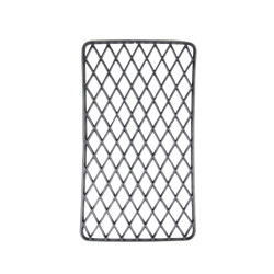 TAPIS GRILLE NOIR 34 x 58 CM PVC