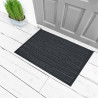TAPIS D'ENTREE MARCO GRIS RECT 45 x 75 C