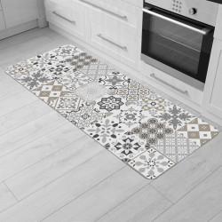 TAPIS DECO SALOU NATUREL 45 x 120 CM MOU