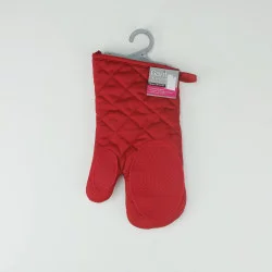 GANT 30 X 18 CM ROUGE POLYCOTON+SILICONE
