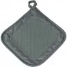 MANIQUE ANTHRACITE 19 X 19 CM POLYCOTON