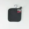 MANIQUE ANTHRACITE 19 X 19 CM POLYCOTON