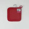 MANIQUE 19 X 19 CM ROUGE POLYCOTON+SILICONE