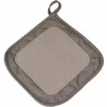 MANIQUE TAUPE 19 X 19 CM POLYCOTON+SILIC