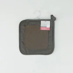 MANIQUE TAUPE 19 X 19 CM POLYCOTON+SILIC