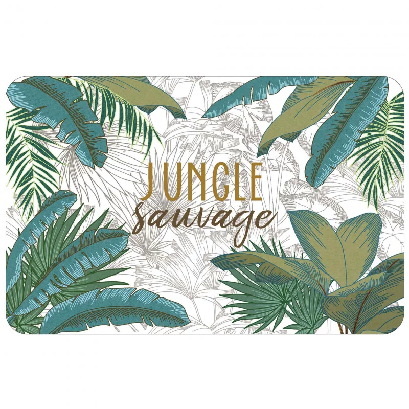SET DE TABLE JUNGLE SAUVAGE 28.5 x 44 CM