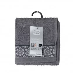 SERVIETTE INVITE V 30 x 50 CM EPONGE
