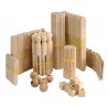 Pièces de bois pour construction x 450 pièces