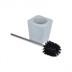 BROSSE WC SOFT TOUCH GRIS CLAIR Ø11,7*H