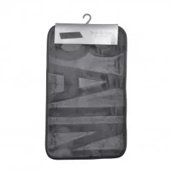 TAPIS DE BAIN MICROFIBRE RELIEF ""BAIN"
