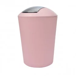 POUBELLE FLIC FLAC 5.6L ROSE POUDRÉ COUV