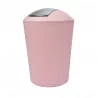 POUBELLE FLIC FLAC 5.6L ROSE POUDRÉ COUV