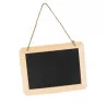 ARDOISE RECTANGLE À SUSPENDRE AVEC CORDE 19x25.4cm