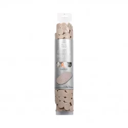 Fond de baignoire taupe galets 69x36cm