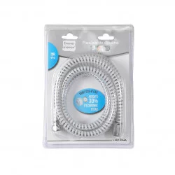 FLEXIBLE DE DCH PVC BLC/METAL 2M ECONOMI