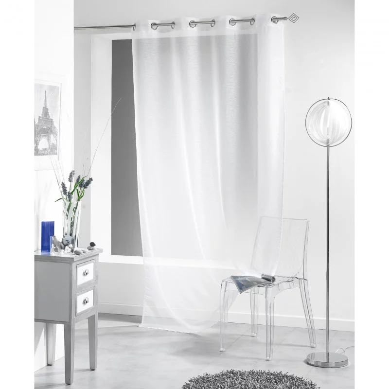VOILE LISSEA BLANC140 X 240 CM VOILE SAB