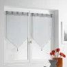 PAIRE LISSEA GRIS 2 X 60 X 120 CM VOILE