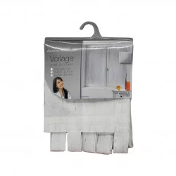PAIRE FILIANE BLANC 60X120CM VOILE SA