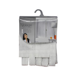 PAIRE DE VOILE BLANC FILIANE 60X160cm
