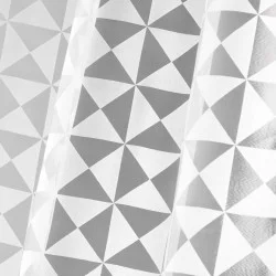 VOILE BLANC GEOMATIC 140X240cm ORGANZA