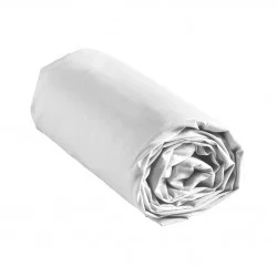 DRAP HOUSSE BLANC 140X190CM