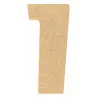 Chiffre medium 5 x 1.1 cm "1"