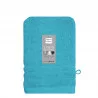 2 GANTS DE TOILETTE TURQUOISE 15 x 21 CM