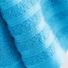 2 GANTS DE TOILETTE TURQUOISE 15 x 21 CM