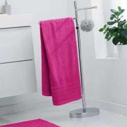 DRAP DE DOUCHE FUCHSIA 70 x 130 CM