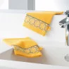 GANTS DE TOILETTE /2 ADELIE MIEL 15 X 21