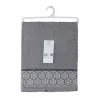 SERVIETTE DE TOILETTE ADELIE GRIS 50 X 9