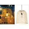 SUSPENSION BAMBOU D39 H43CM CLOCHE