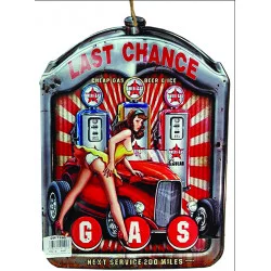 DECO. MURALE METAL 30X40CM "GAS"