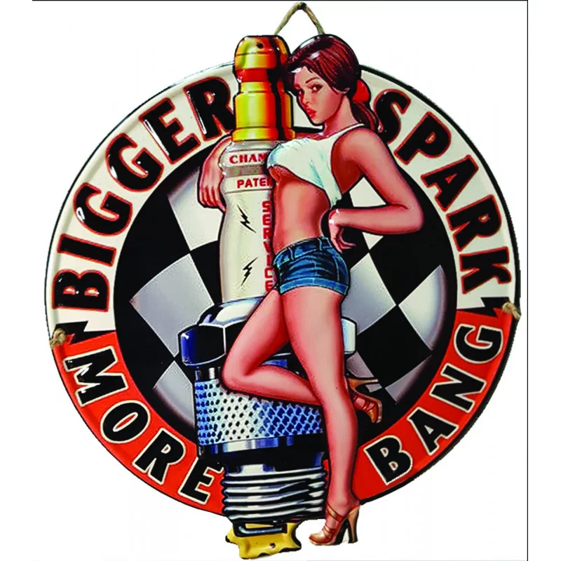 DECO. MURALE METAL 35X40CM "GARAGE"
